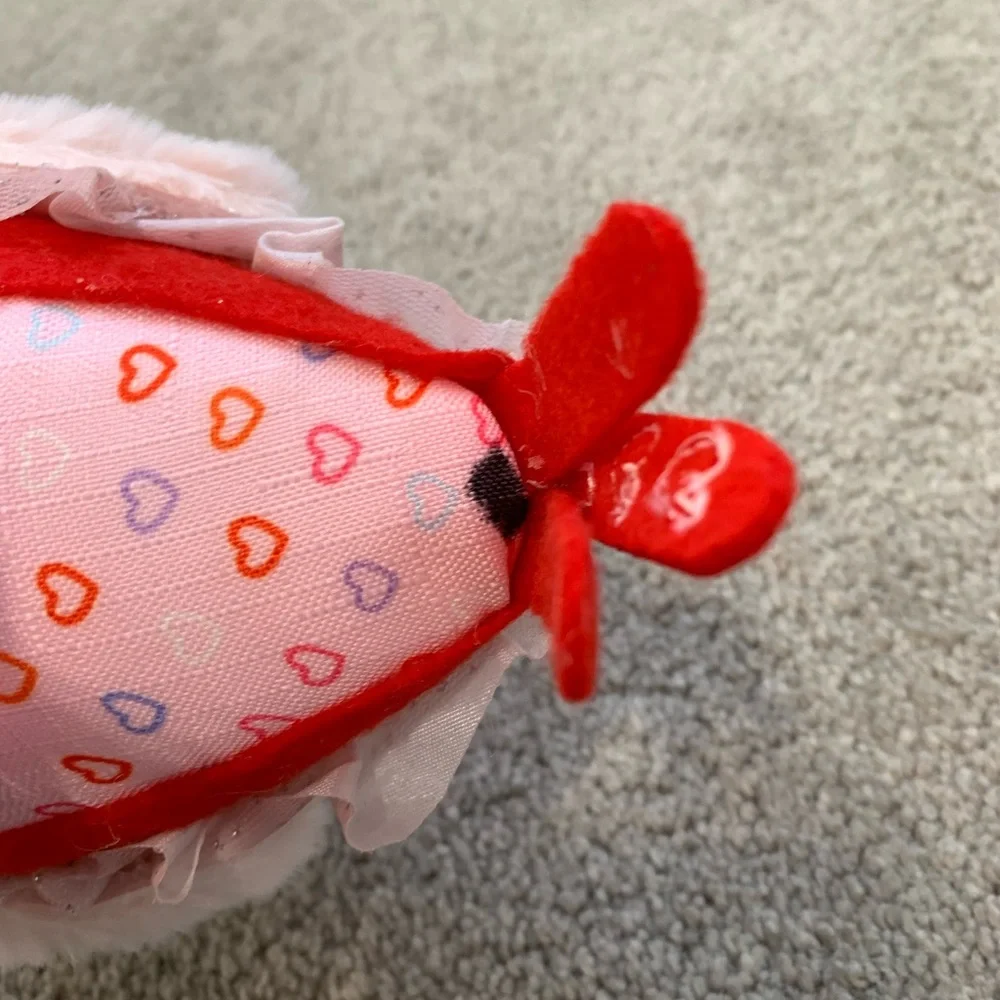 Target Spritz Valentine's Day 2022 Featherly Friends Fabric Bird Carmine